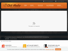 Tablet Screenshot of chilimedia.pl